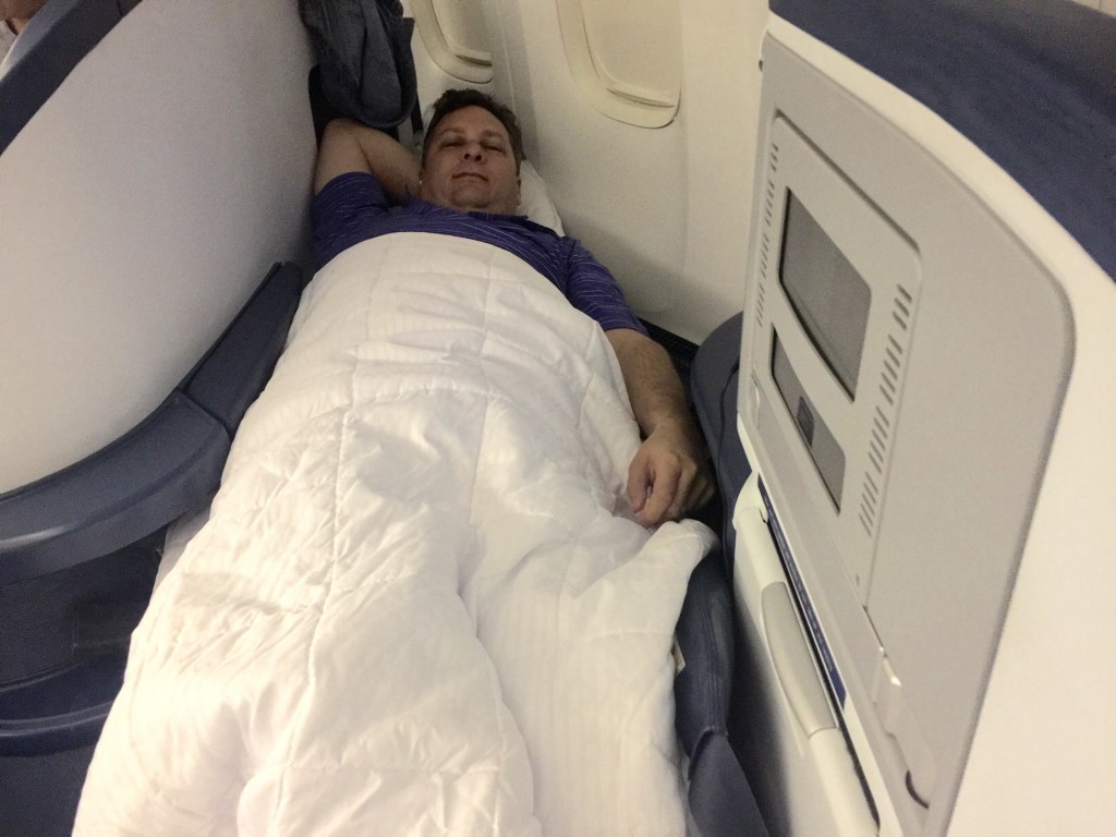Israel 0 Bed on flight to Tel Aviv