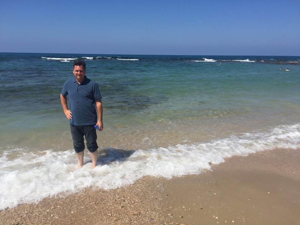 Israel 24 beach at Ceasarea