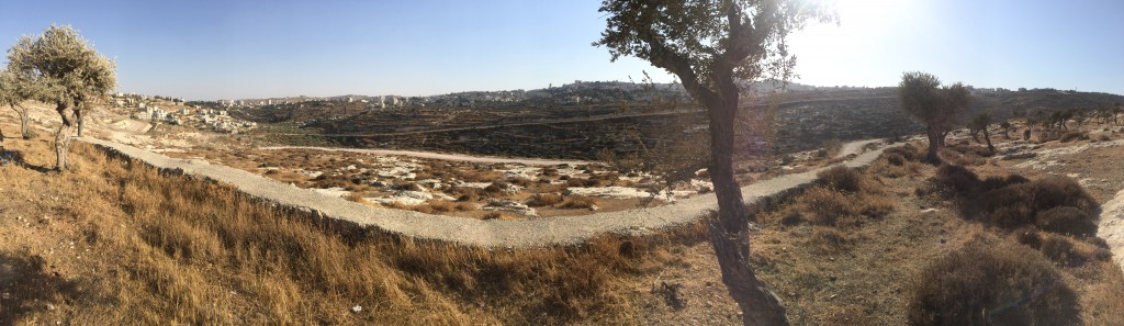 Israel 46 panoramic of Bethlehem